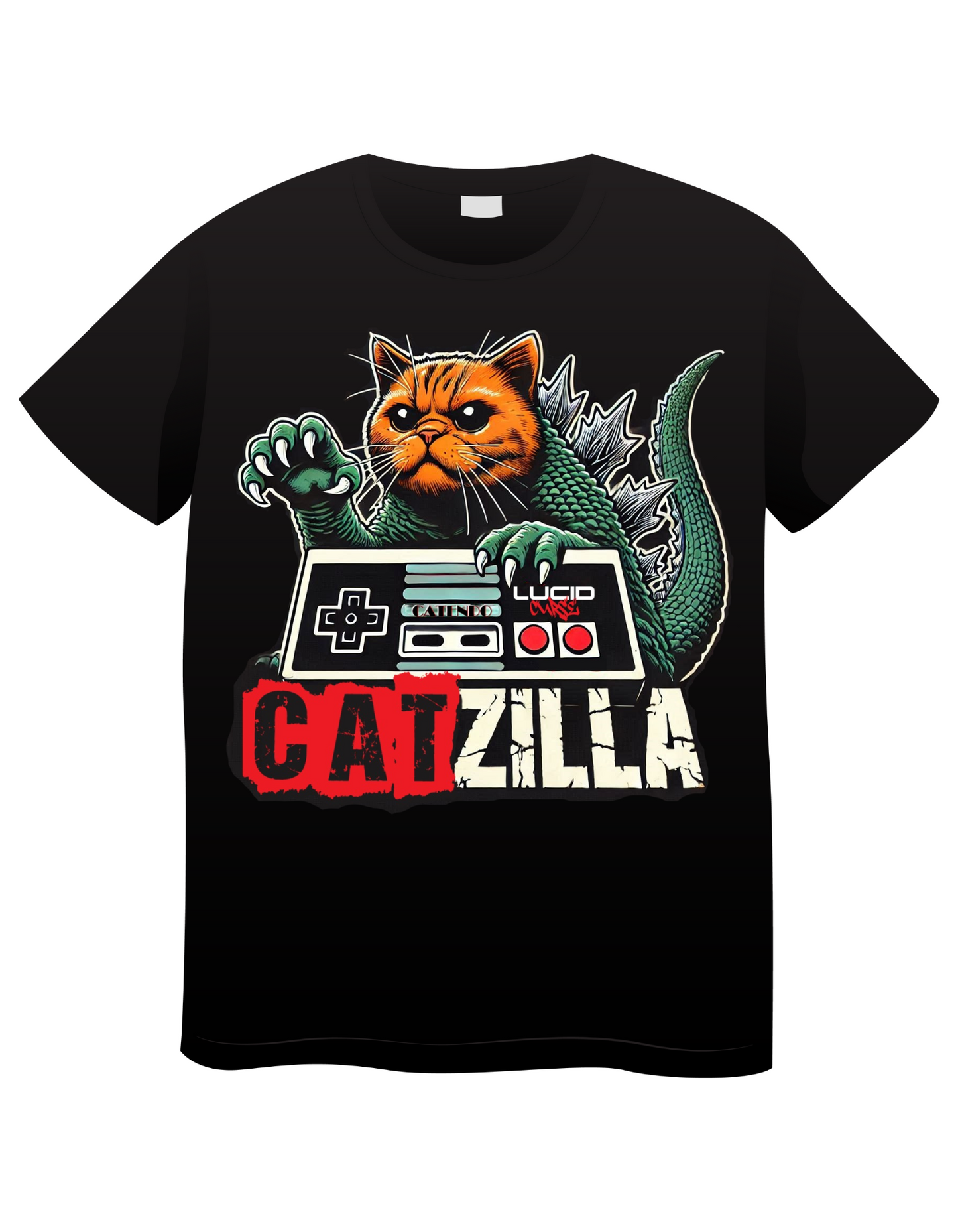 LUCID CURSE TEE - CATZILLA