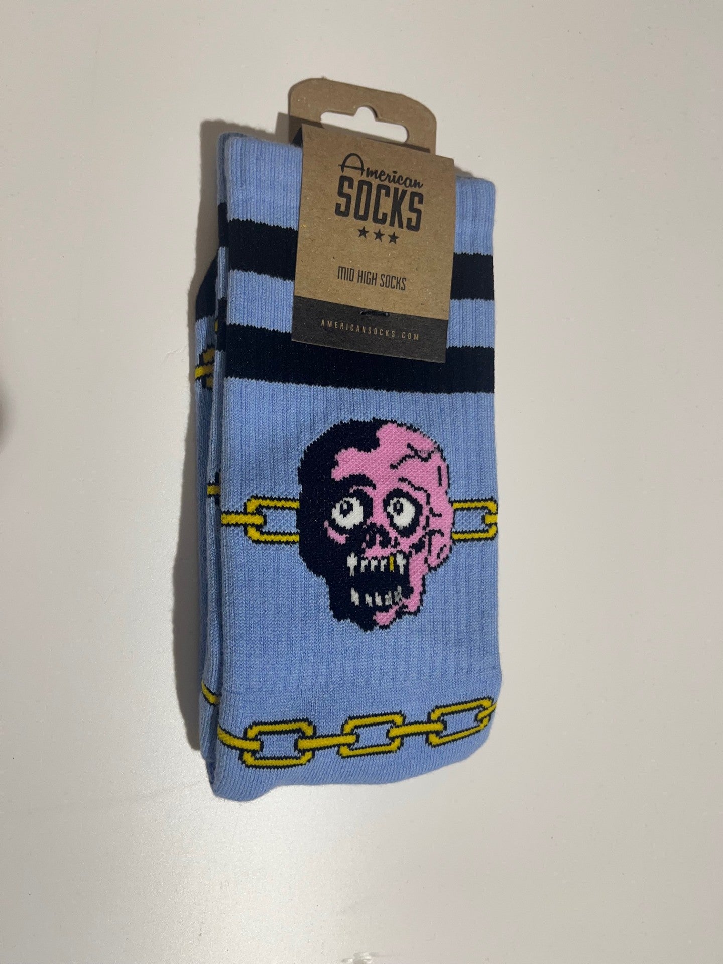 AMERICAN SOCKS - BLUE SHOCK