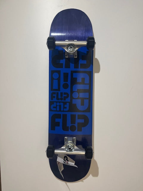 PLANCHE COMPLETE FLIP LOGO BLUE - 7.75"