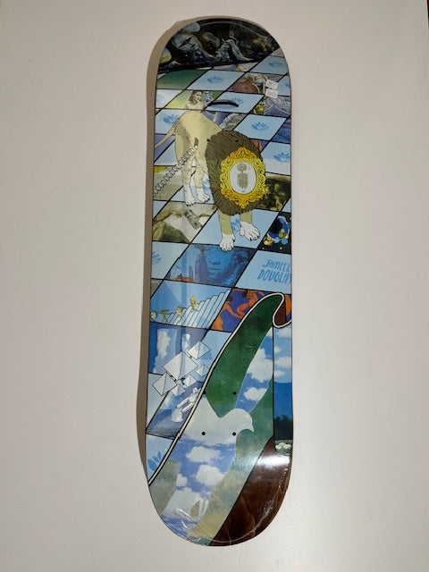 MAGENTA DOUGLAS SKATE DECK - 8.125"