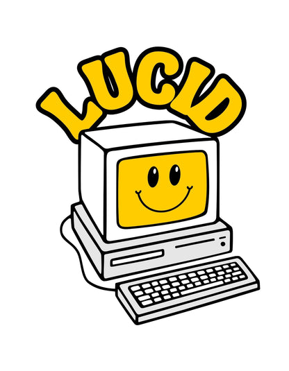 LUCID BRAND TEE - HAPPY KEY