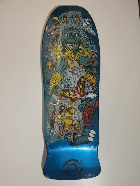 SANTA CRUZ GODZILLA III OLDSCHOOL DECK - LIMITED EDITION