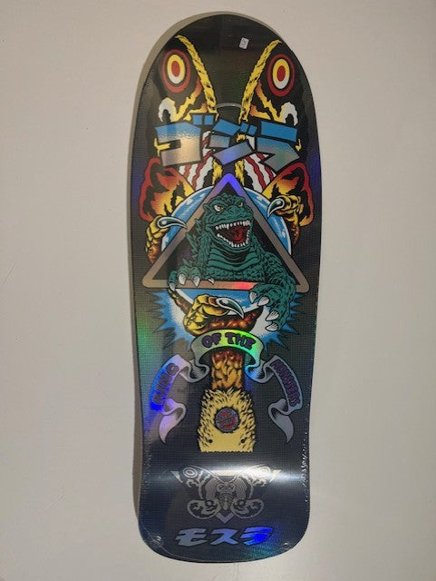 SANTA CRUZ GODZILLA OLDSCHOOL DECK - LIMITED EDITION