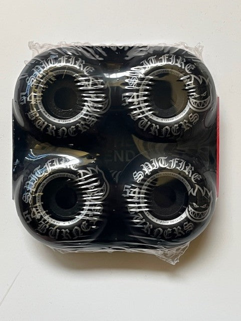 SPITFIRE WHEELS BURNERS BLACK - 54mm