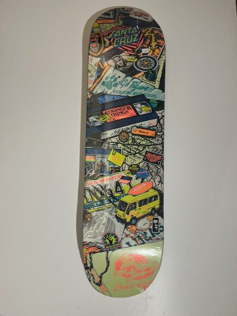 SANTA CRUZ x STRANGER THINGS LIMITED EDITION SKATE DECK