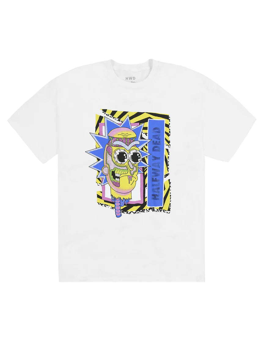 TEE SHIRT HALFWAY DEAD x RICK AND MORTY - ABSTRACT