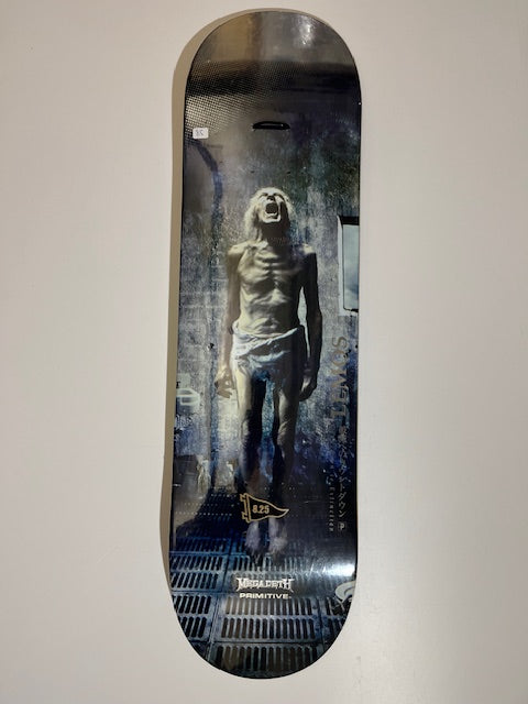 PRIMITIVE MEGADETH SKATE DECK - 8.25"