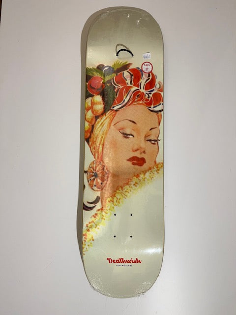 DEATHWISH YURI SKATE DECK - 8.38"