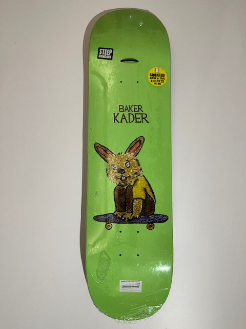 BAKER KADER SKATE DECK - 8.38"