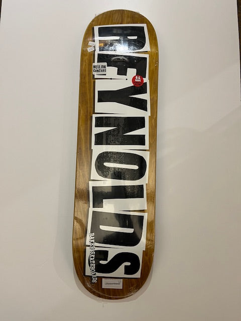 BAKER REYNOLDS SKATE DECK - 8.38"