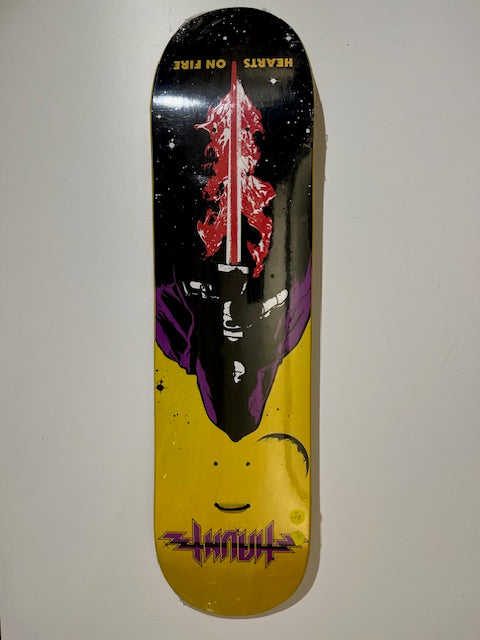 PIZZA KNIGHT SKATE DECK - 8.00"