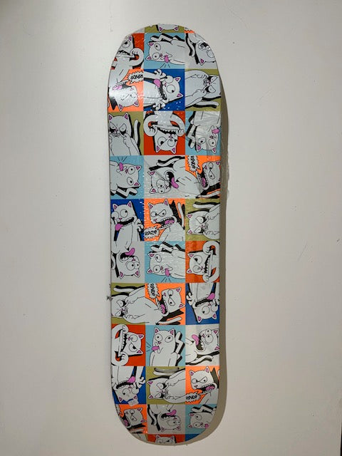 RIPNDIP FACES OF BART SKATE DECK - 8.00"